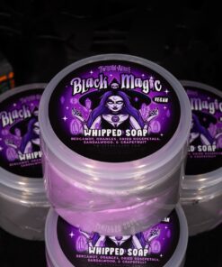 Black Magic Whipped Soap